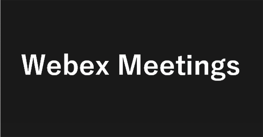 Webex Meetings