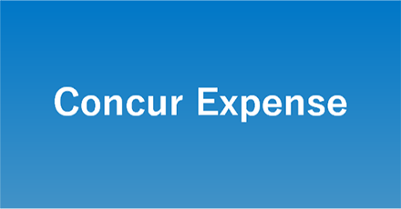 Concur Expense
