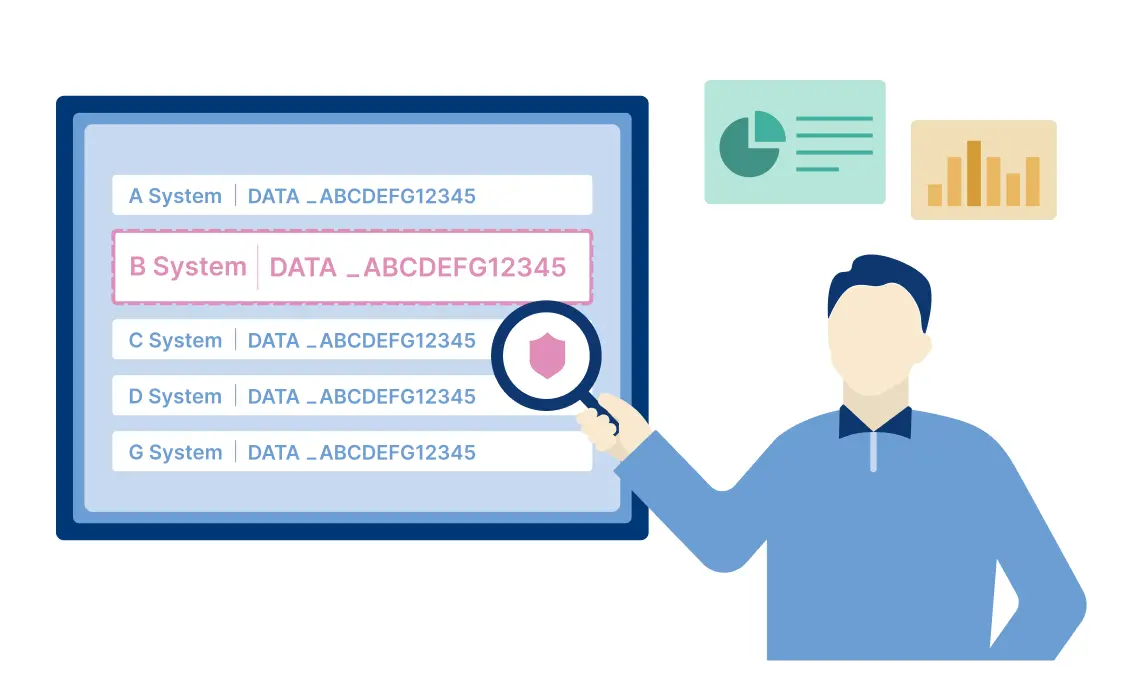 生成AIに渡せるデータと渡せないデータを選別します